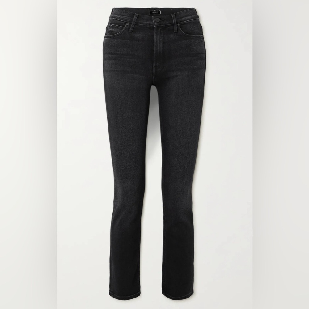 Mother The Dazzler Ankle Straight Leg Jeans “Not Today Satan” – Size 26 NWOT